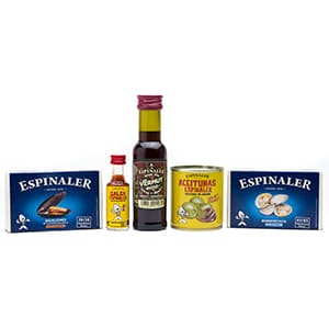Espinaler Tapas Geschenkset für 1 Person - "Allein zuhause", in Standard-Box