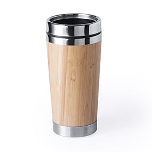 Arion. 50cl Tasse aus Bambus und Metall. Ohne Personalisierung