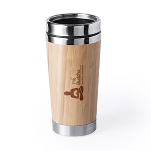 Arion. 50cl Tasse aus Bambus und Metall. Laser