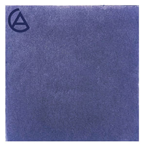 DP20 Double Point 20x20 Blaue Serviette. Standard Lieferung. Einfarbiger Druck
