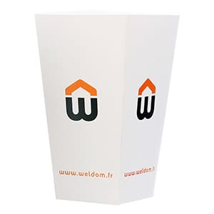Grosser Popcorn Becher für 90g