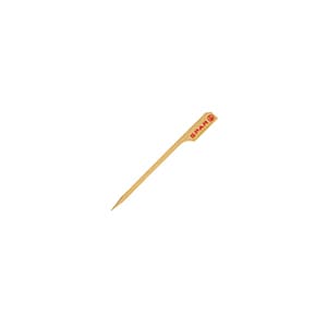 Bambus-Stick 9cm. Einfarbiger Druck