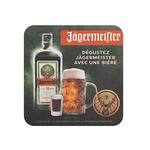 Personalisierter quadratischer Untersetzer 93 mm. Vollflächig, vierfarbiger Druck