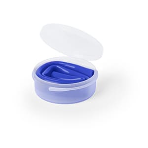 Silicone-me. Blauer Silikon-Trinkhalm. Nicht personalisiert
