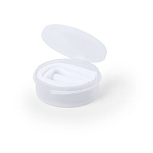 Silicone-me. Weißer Silikon-Trinkhalm. Nicht personalisiert