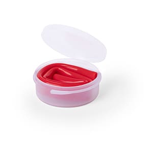 Silicone-me. Roter Silikon-Trinkhalm. Nicht personalisiert