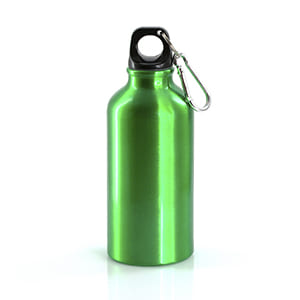 Mento. Bidón metálico de 40cl verde. Sin personalizar