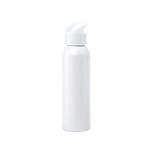 Rukbat. Bidón de metal de 60cl blanco con acabado mate. Sin personalizar