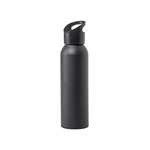 Rukbat. Bidón de metal de 60cl negro con acabado mate. Sin personalizar