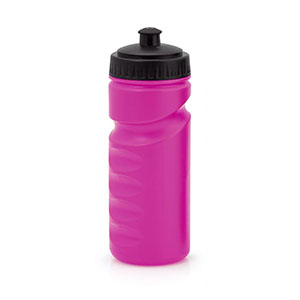 Iskan. 50cl bidón sport fucsia de plástico. Sin personalizar