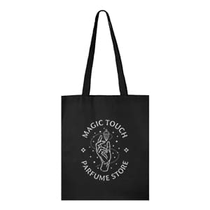 Fair. Sac non tissé noir. Sans marquage