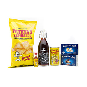 Tapas gift pack Espinaler "I love to share" in standard box