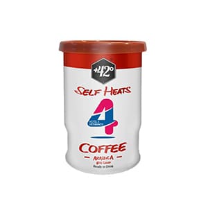 205ml Selfheating-drink Coffee. Sleeve full color