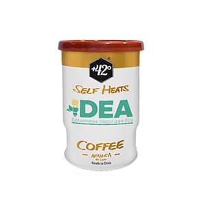 205ml Selfheating-drink Coffee No Sugar. Sleeve full color