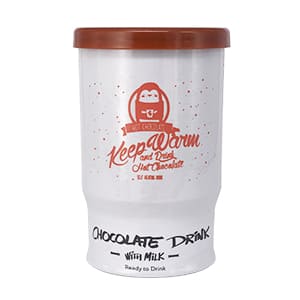 205ml Selfheating-drink Chocolate. Direct print 1 color