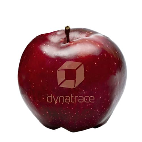 Fresh Apple. With laser