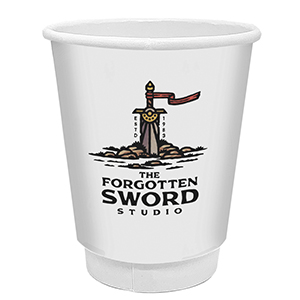 8oz Customized paper Cup double wall. Full color. Standard delivery