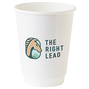 12oz Customized paper Cup double wall. Full color. Express delivery