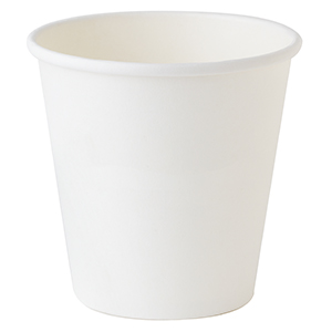 4oz White Paper Cup. Blank