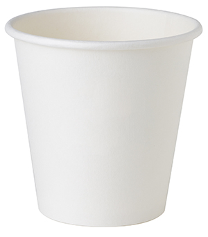 6oz-7oz SuperEco white paper Cup. Blank