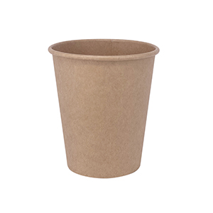 6oz-7oz Brown Paper Bio Cup. Blank