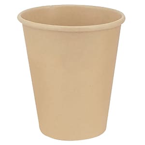 8oz Brown Paper Cup. Blank