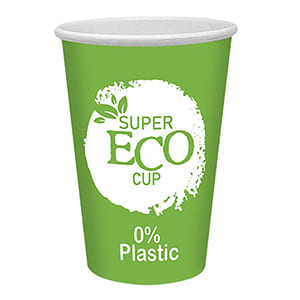 16oz SuperEco Customized paper cup. Full color. Standard delivery