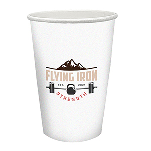 16oz Customized paper cup full color. Express delivery