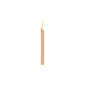 Wooden coffee stirrer 14cm in kraft bag. Blank