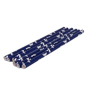 Wide 8. 20cm Customized wide paper straw