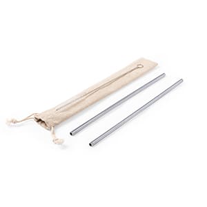 Metal-me. Set of metal straws. Blank