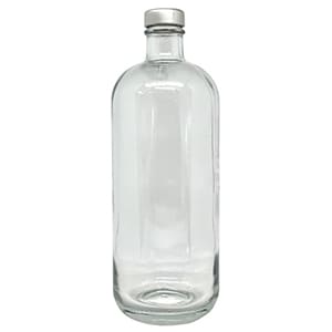 ERA 700. Glass bottle silver cap. Blank