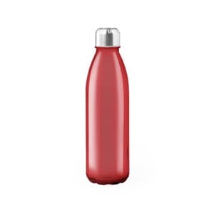 Solaris. 650ml Red glass bottle. Blank