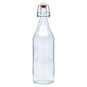 Retro Lisa 100. Glass bottle with swing top. Blank